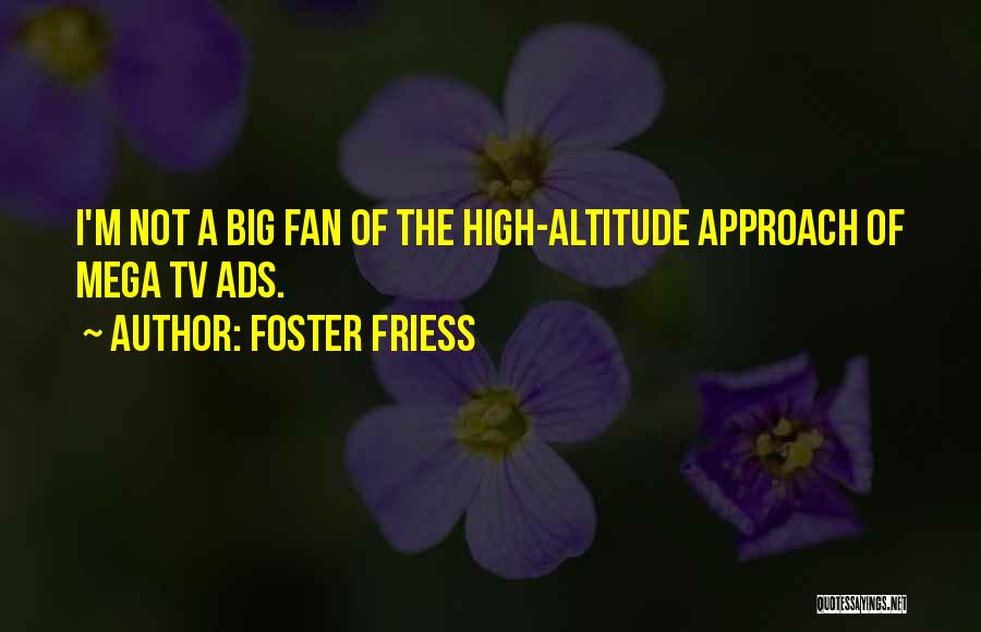 Altitude Quotes By Foster Friess