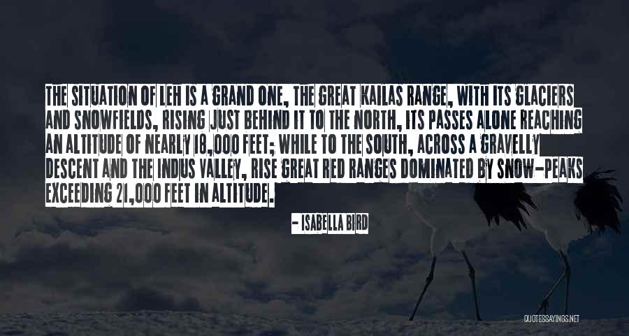 Altitude Quotes By Isabella Bird