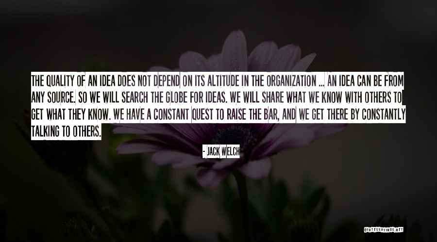 Altitude Quotes By Jack Welch Altitude Quotes By Jack Welch