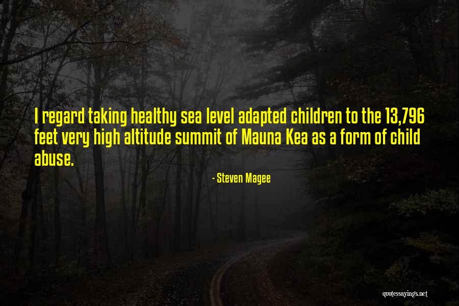 Altitude Quotes By Steven Magee Altitude Quotes By Steven Magee