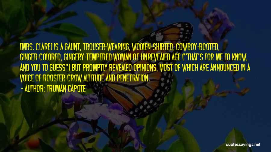 Altitude Quotes By Truman Capote