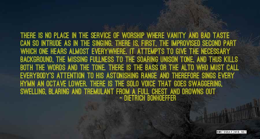 Alto Quotes By Dietrich Bonhoeffer