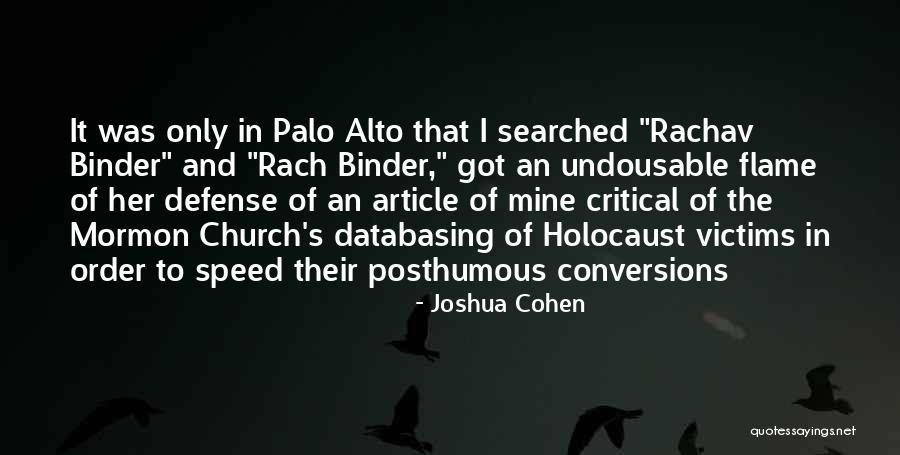 Alto Quotes By Joshua Cohen Alto Quotes By Joshua Cohen