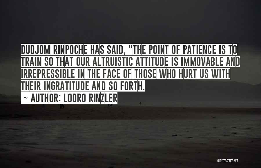 Altruistic Quotes By Lodro Rinzler