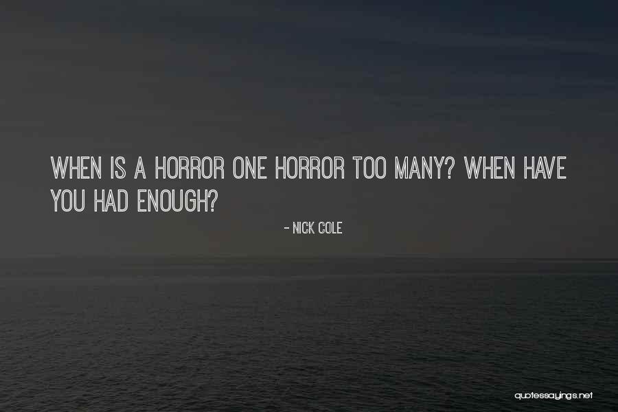 Alturas Quotes By Nick Cole Alturas Quotes By Nick Cole