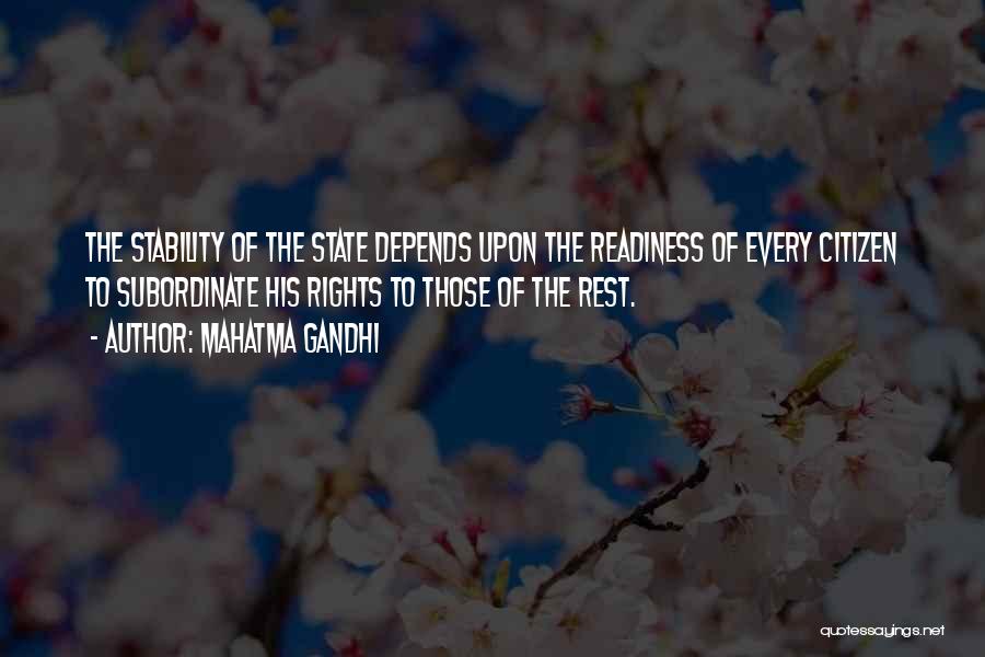 Alucards Sword Quotes By Mahatma Gandhi