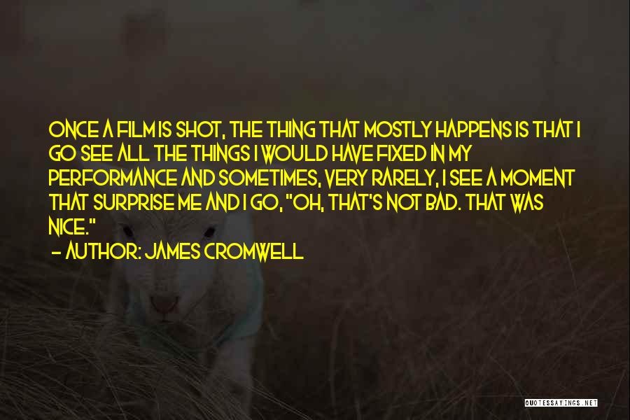 Alula Security Quotes By James Cromwell