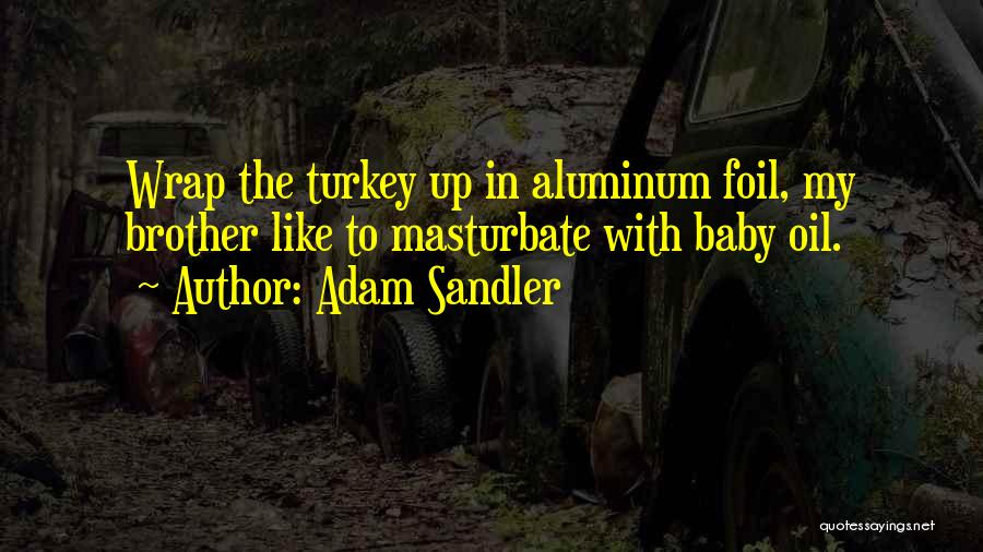 Aluminum Can Quotes By Adam Sandler