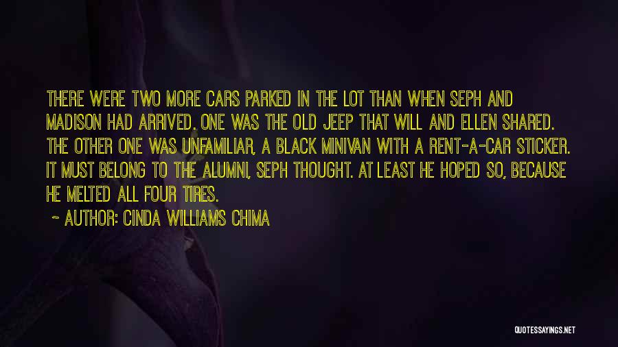 Alumni Quotes By Cinda Williams Chima