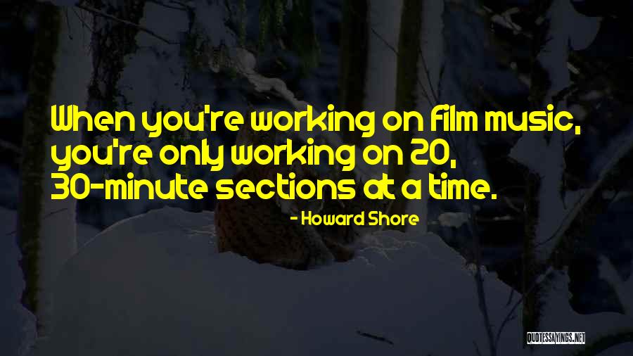 Alunelu Quotes By Howard Shore Alunelu Quotes By Howard Shore