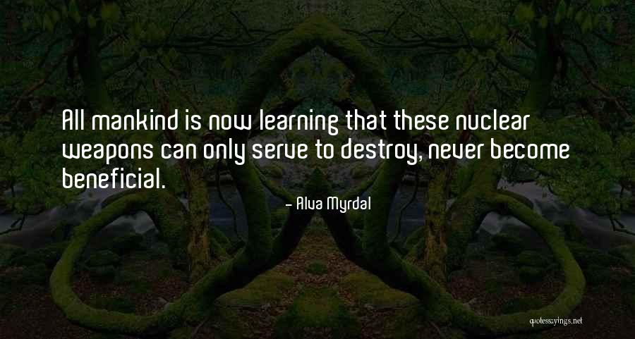 Alva Myrdal Quotes 118463