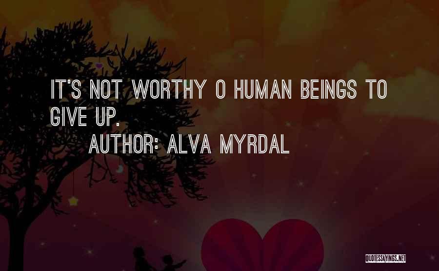 Alva Myrdal Quotes 1528473