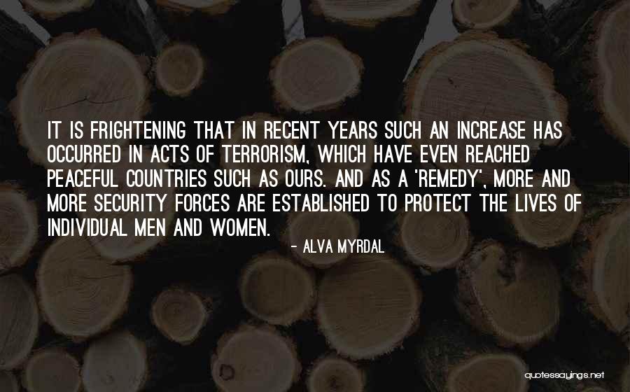 Alva Myrdal Quotes 648103