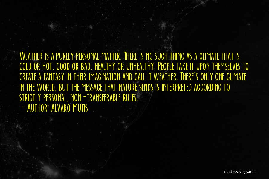 Alvaro Mutis Quotes 2033307
