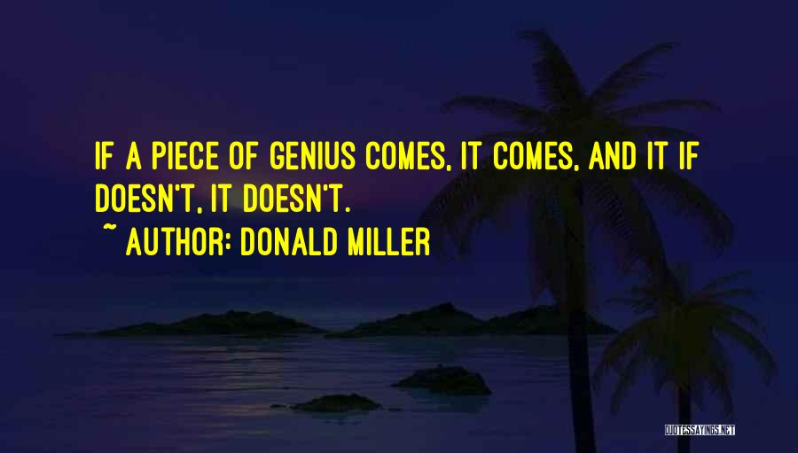Alvida Sad Quotes By Donald Miller