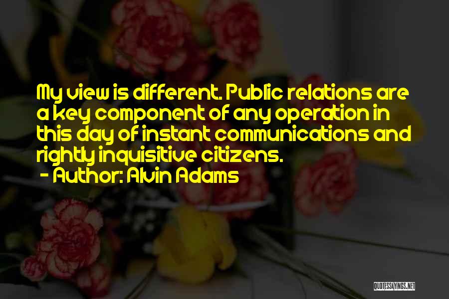 Alvin Adams Quotes 1554778