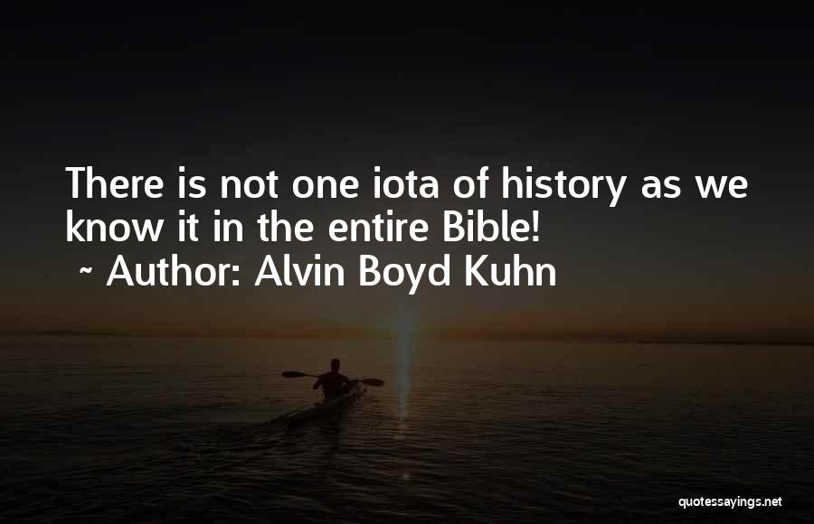Alvin Boyd Kuhn Quotes 101251