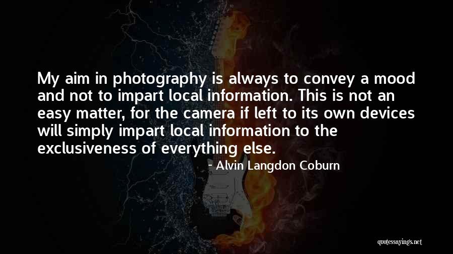 Alvin Langdon Coburn Quotes 1612916