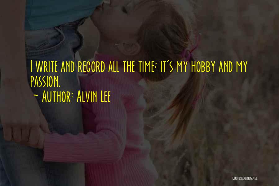 Alvin Lee Quotes 597162