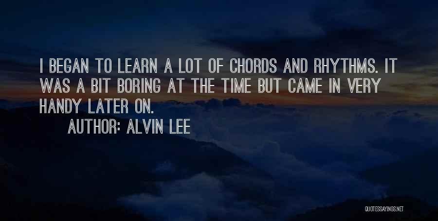 Alvin Lee Quotes 751527