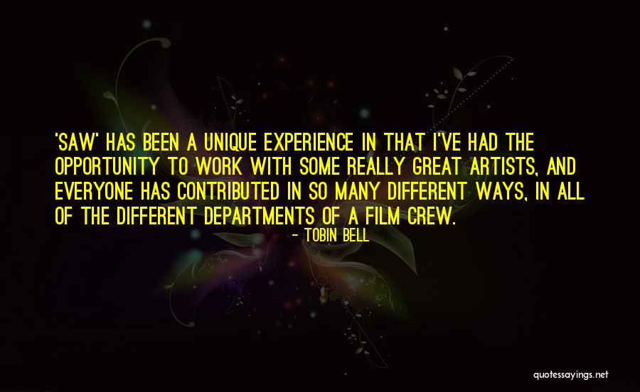 Alwayou Quotes By Tobin Bell Alwayou Quotes By Tobin Bell