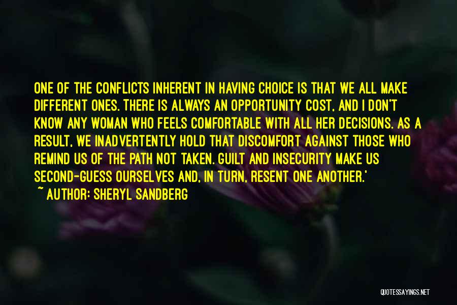 Always A Second Choice Quotes By Sheryl Sandberg