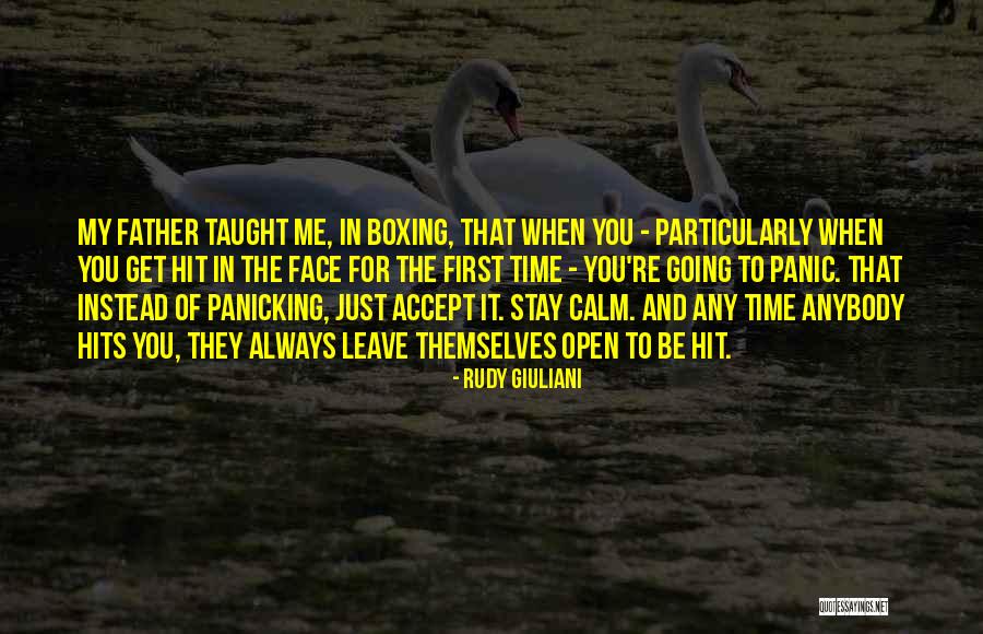 Always Be Calm Quotes By Rudy Giuliani Always Be Calm Quotes By Rudy Giuliani