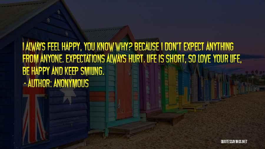 Always Be Happy Short Quotes By Anonymous