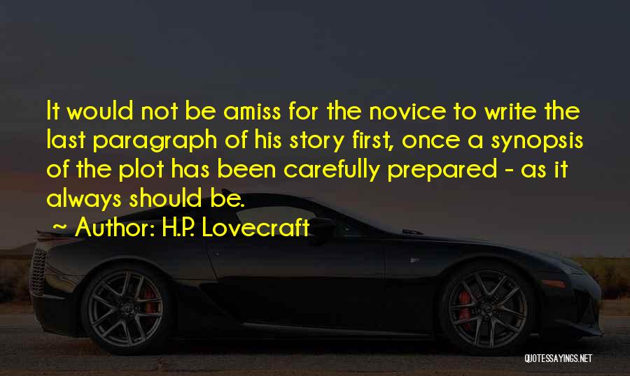 Always Be Prepared Quotes By H.P. Lovecraft