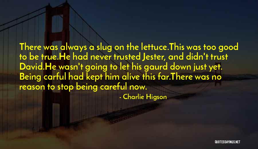 Always Being Let Down Quotes By Charlie Higson