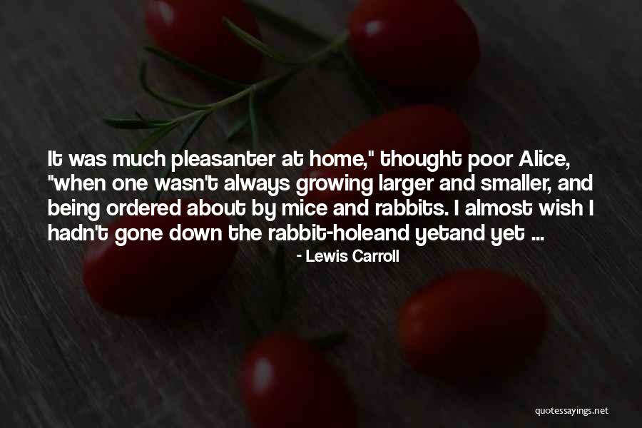 Always Being Let Down Quotes By Lewis Carroll Always Being Let Down Quotes By Lewis Carroll