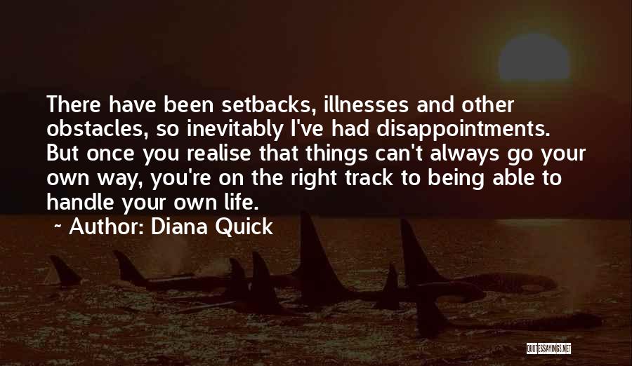 Always Being Right Quotes By Diana Quick