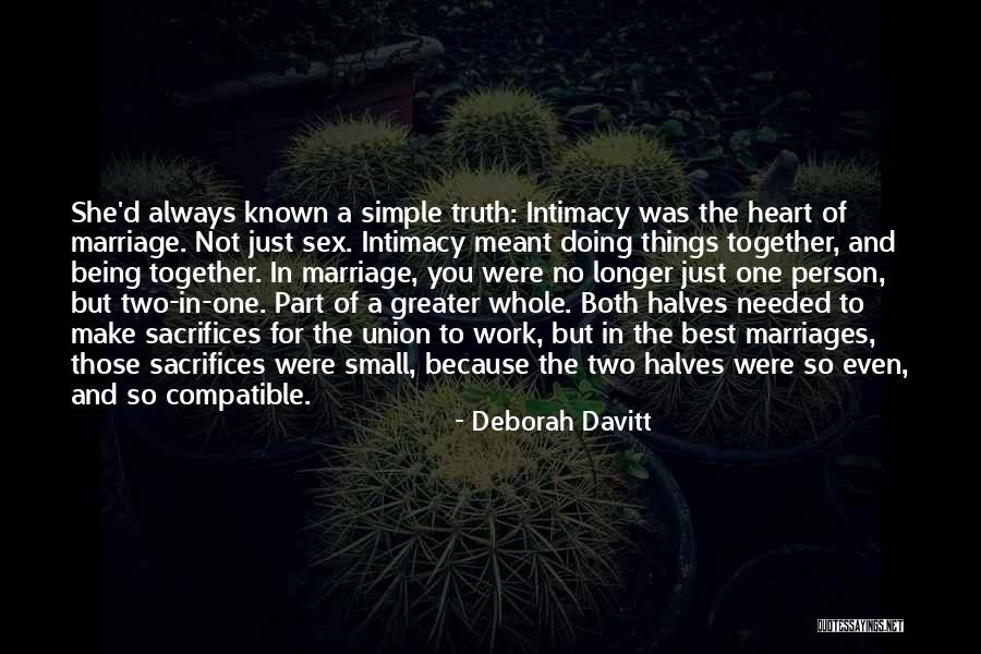 Always Being Together Quotes By Deborah Davitt Always Being Together Quotes By Deborah Davitt