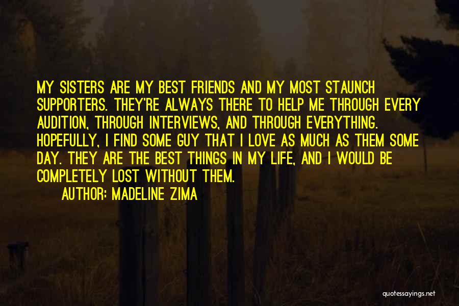 Always Best Friends Quotes By Madeline Zima