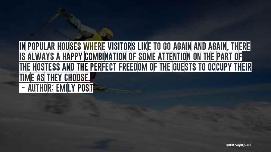 Always Choose To Be Happy Quotes By Emily Post