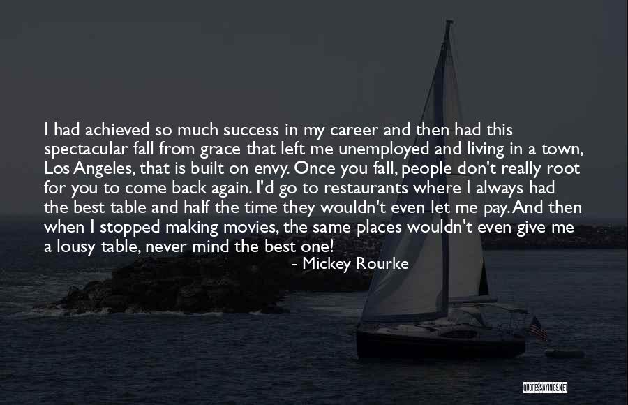 Always Come Back To You Quotes By Mickey Rourke Always Come Back To You Quotes By Mickey Rourke