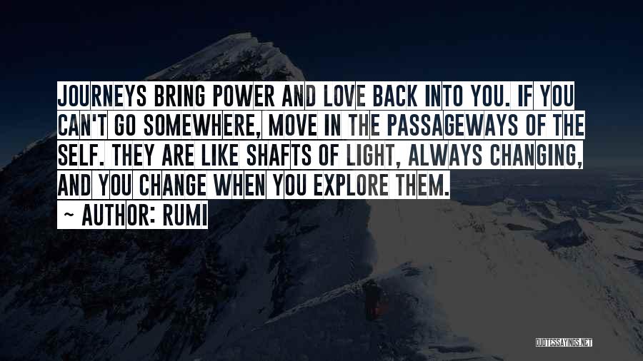 Always Come Back To Your Love Quotes By Rumi