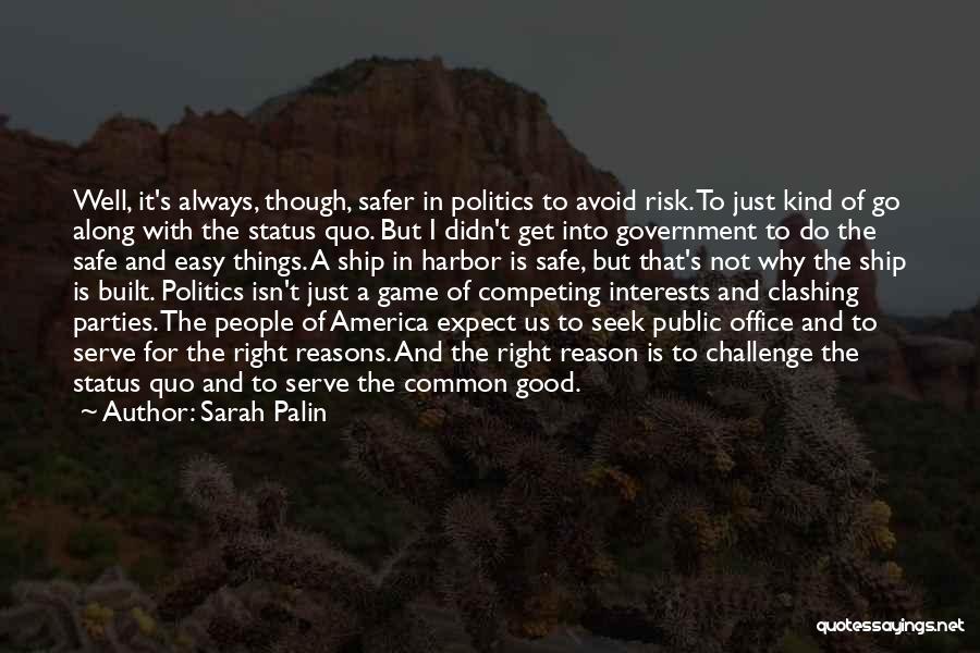 Always Competing Quotes By Sarah Palin