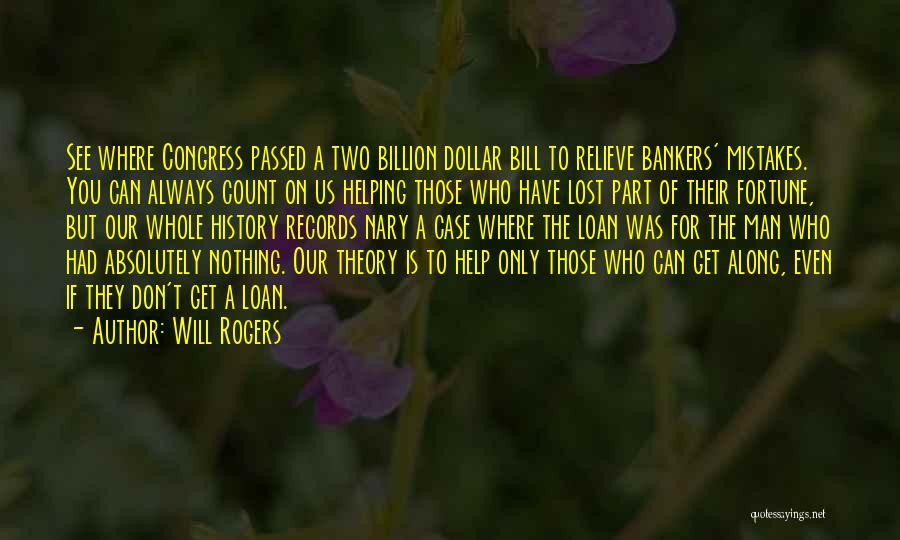 Always Count On You Quotes By Will Rogers