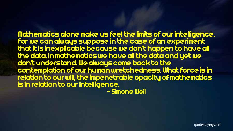 Always Feel Alone Quotes By Simone Weil