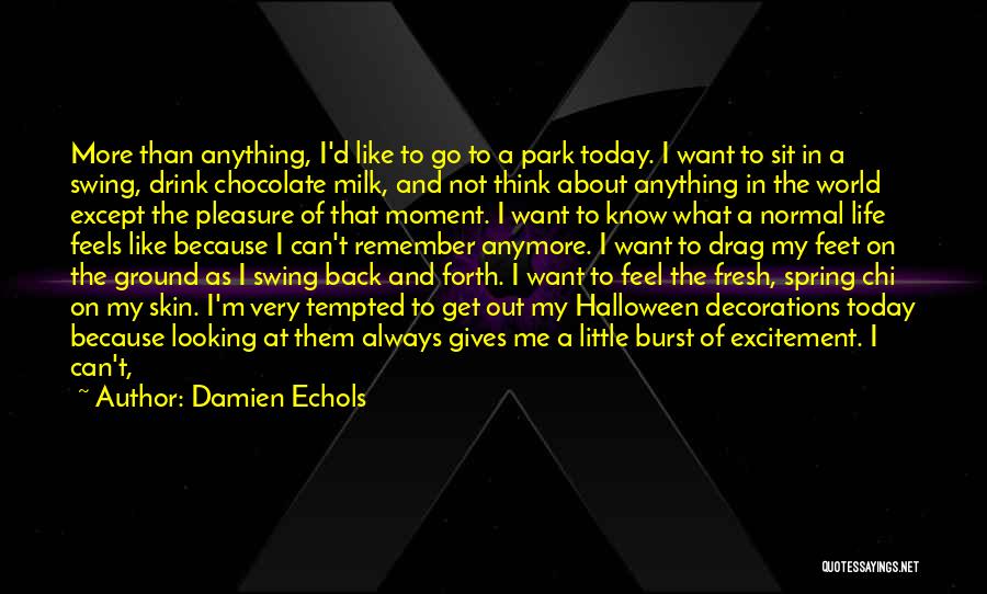 Always Feet On The Ground Quotes By Damien Echols