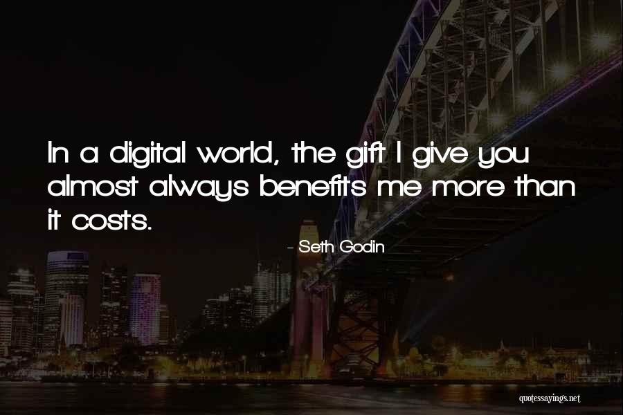 Always Give More Quotes By Seth Godin