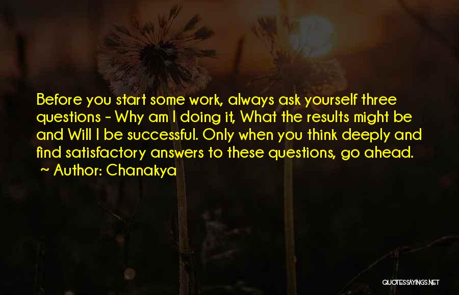 Always Go Ahead Quotes By Chanakya