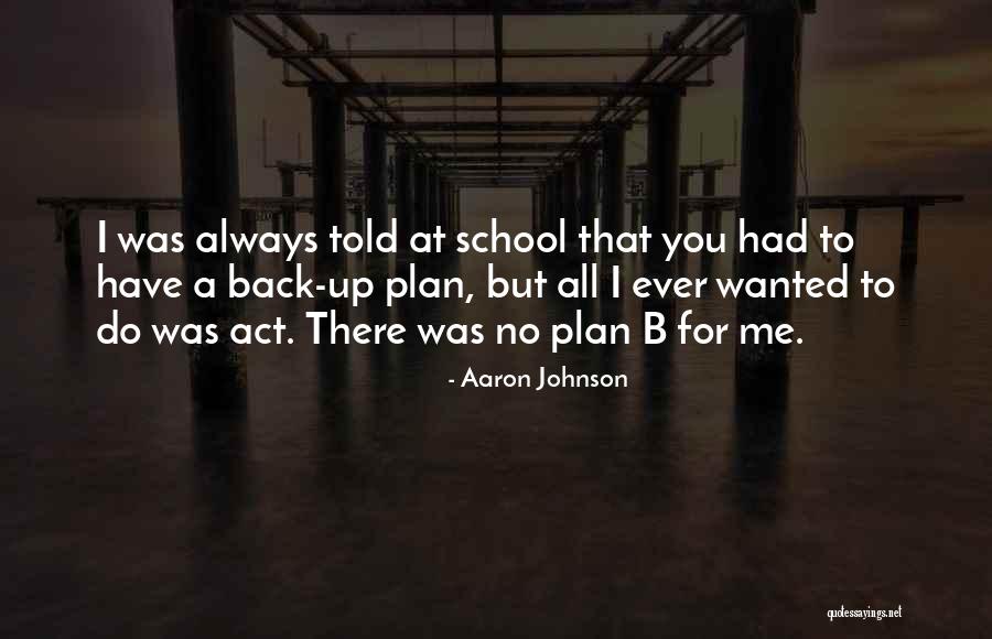 Always Going Back To Your Ex Quotes By Aaron Johnson