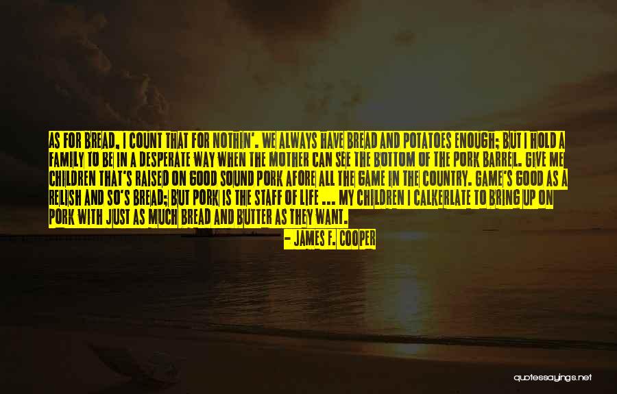 Always Have Family Quotes By James F. Cooper