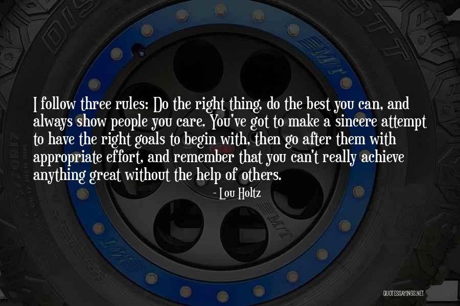 Always Have Goals Quotes By Lou Holtz Always Have Goals Quotes By Lou Holtz