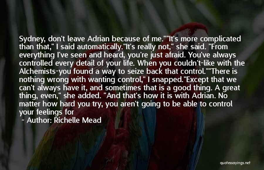 Always Have Your Back Quotes By Richelle Mead