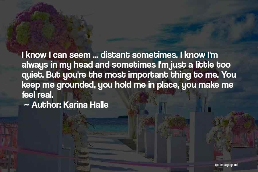 Always Hold Your Head Up Quotes By Karina Halle