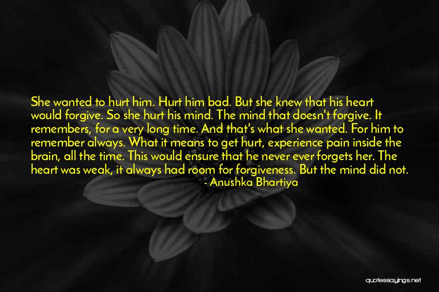 Always Hurt The One You Love Quotes By Anushka Bhartiya Always Hurt The One You Love Quotes By Anushka Bhartiya