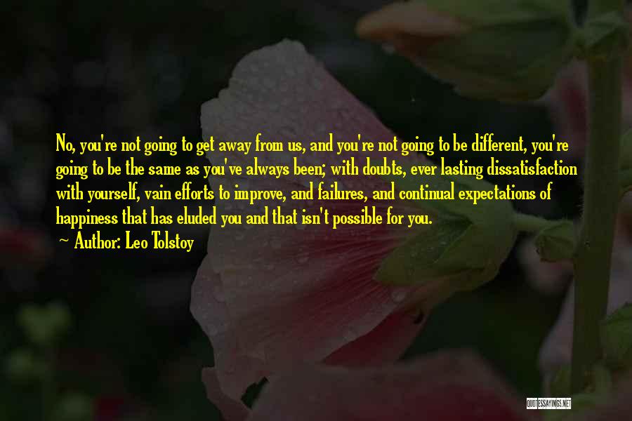 Always Improve Yourself Quotes By Leo Tolstoy